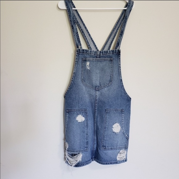 Tularosa Sophia Overall Denim Dress - Picture 3 of 7